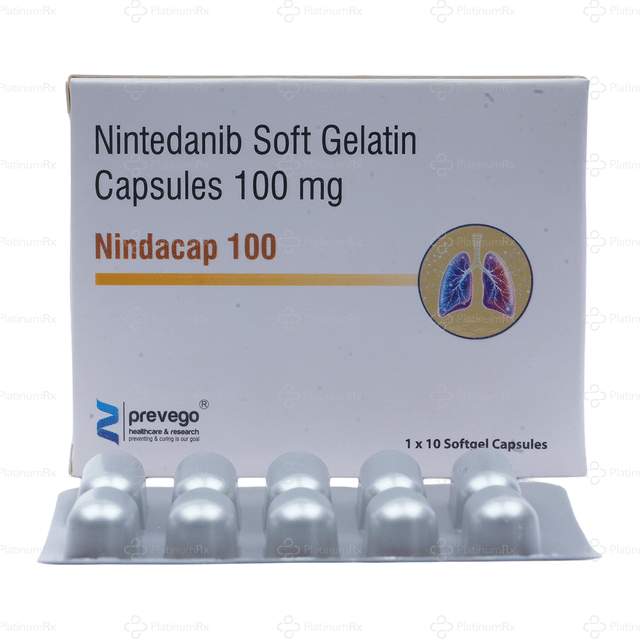 Nindacap 100mg Capsule 10s
