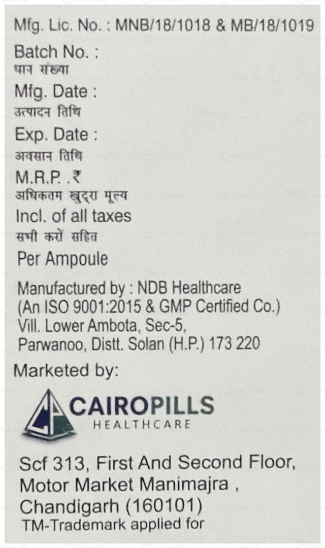 Neucairo 1500mcg Injection 2ml