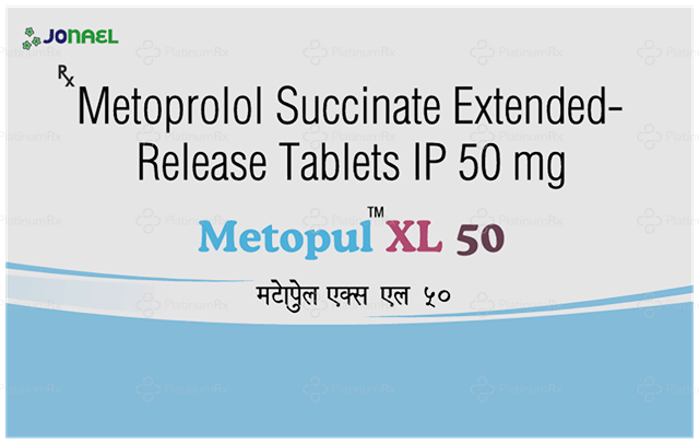 Metopul XL 47.5mg Tablet ER 15s