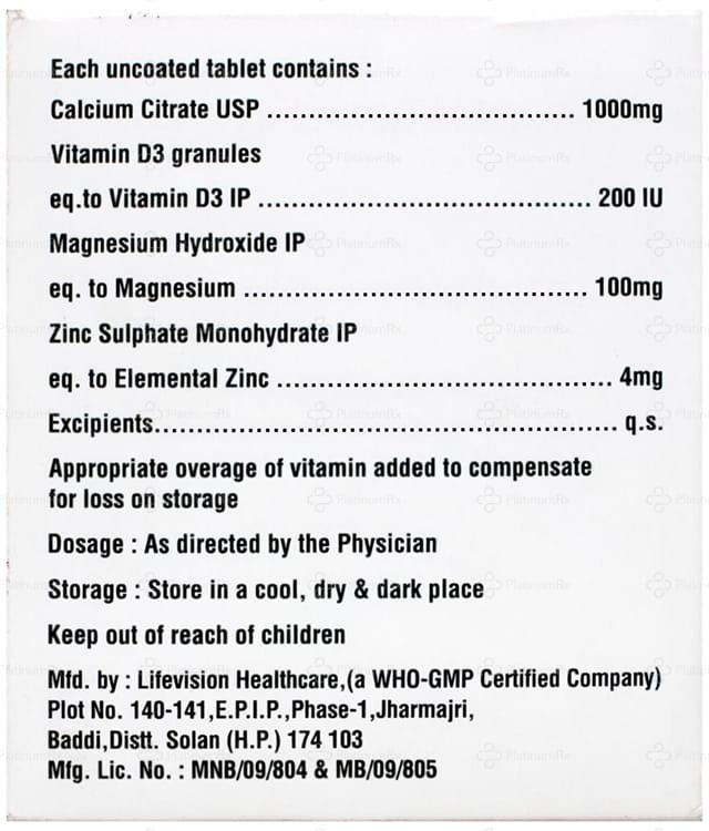 Calcinyle Tablet 15s
