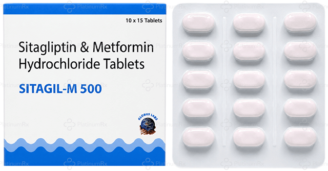 Sitagil M 500/50mg Tablet 15s