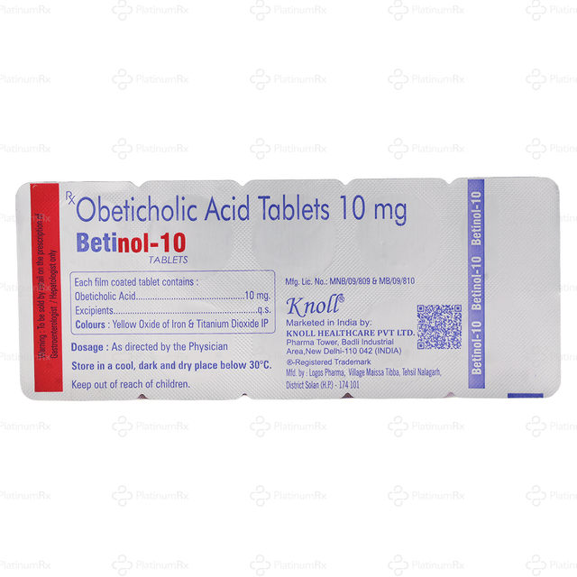 Betinol 10mg Tablet 10s
