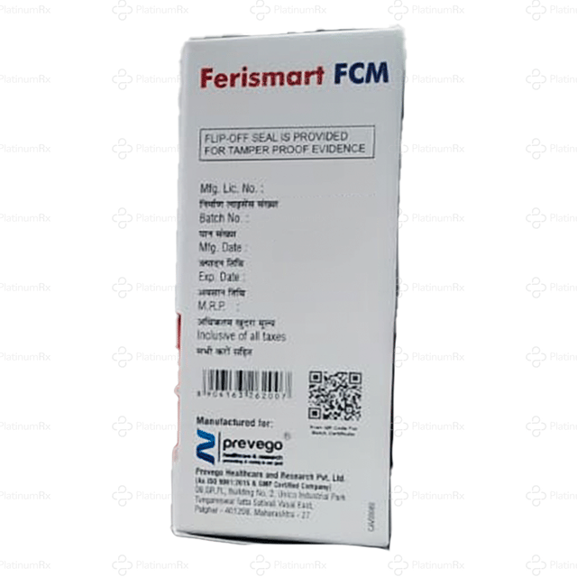 Ferismart FCM 50mg Injection 10ml