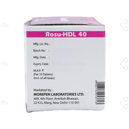 Rosu HDL 40mg Tablet 10s
