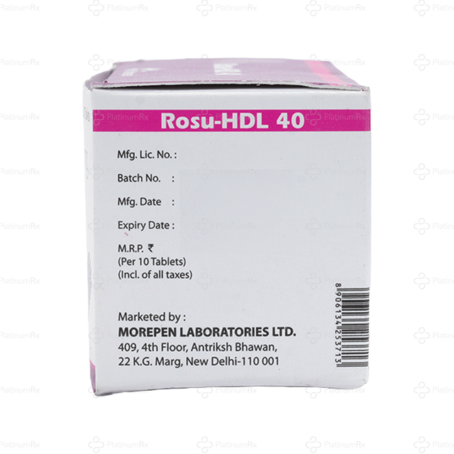 Rosu HDL 40mg Tablet 10s