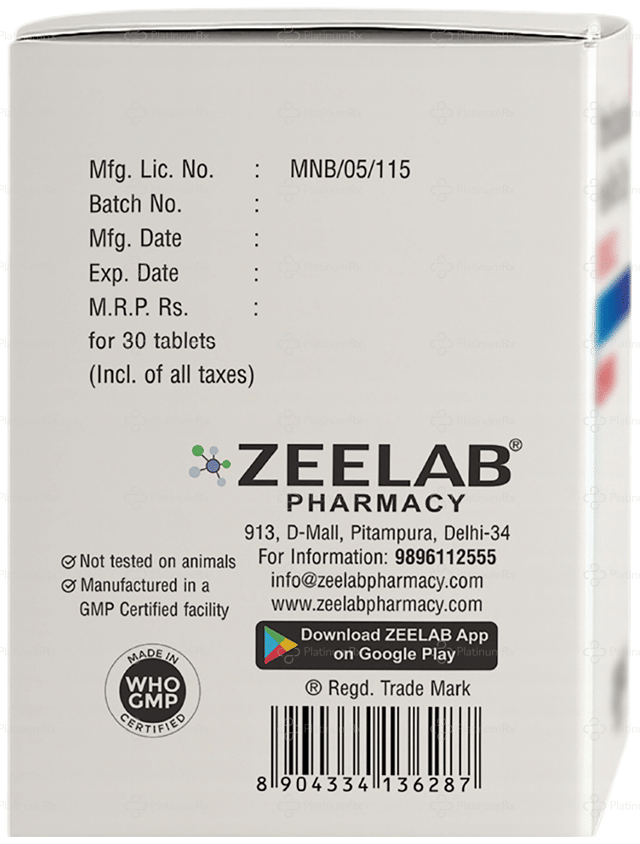 Metolash XL 11.8mg Tablet ER 30s