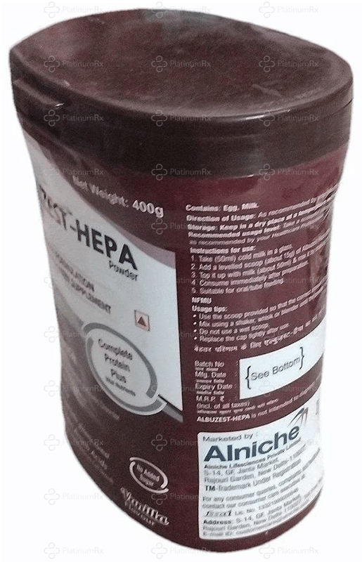 Albuzest Hepa Vanilla Flavour Powder 400gm