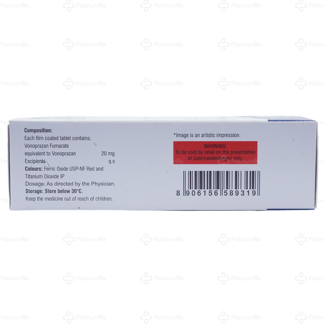 Vonadice 20mg Tablet 10s