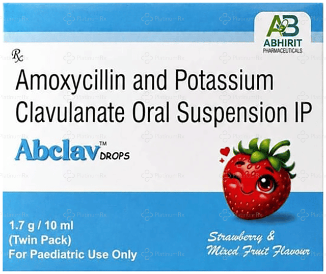 Abclav 80/11.4mg Oral Solution 10ml