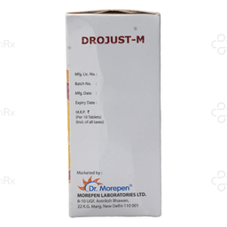 Drojust M 80/250mg Tablet 10s