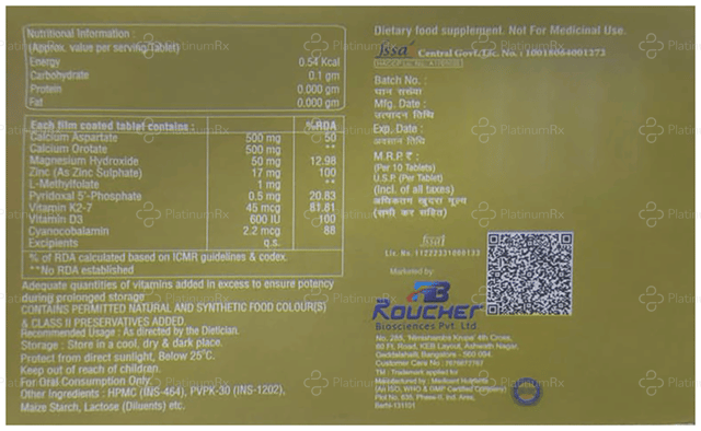 Octocal Plus Tablet 10s