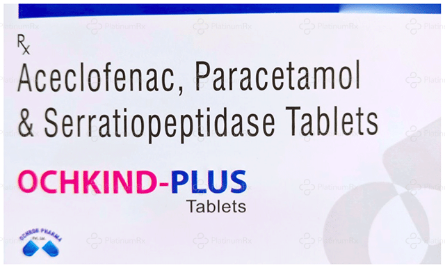 Ochkind Plus 100/325/15mg Tablet 10s