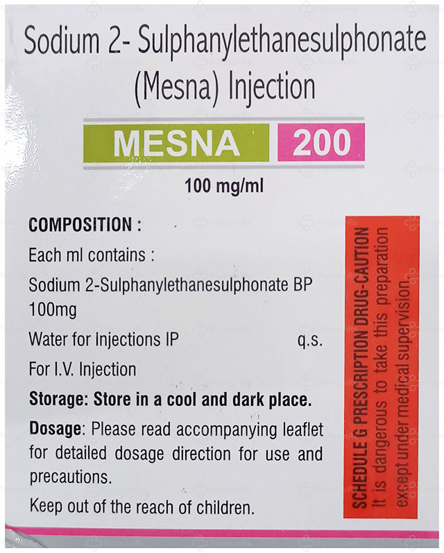 Mesna 200mg Injection 2ml