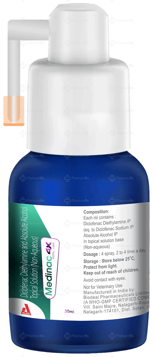 Medinac 4X Solution 30ml
