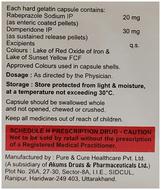 Rebirox DSR 30/20mg Capsule SR 10s