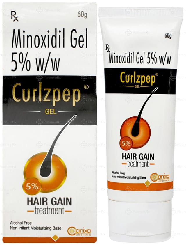 Curlzpep 5% Gel 60gm