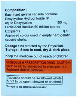 Doxiheal 100mg/60M Capsule 10s