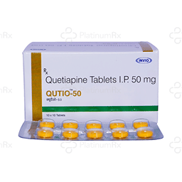 Qutio 50mg Tablet 10s