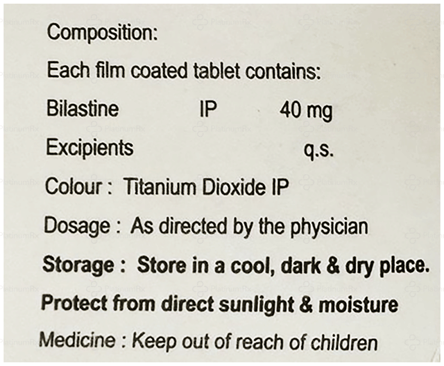 Allify 40mg Tablet 10s