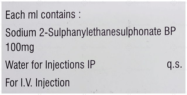 Mesna 200mg Injection 2ml