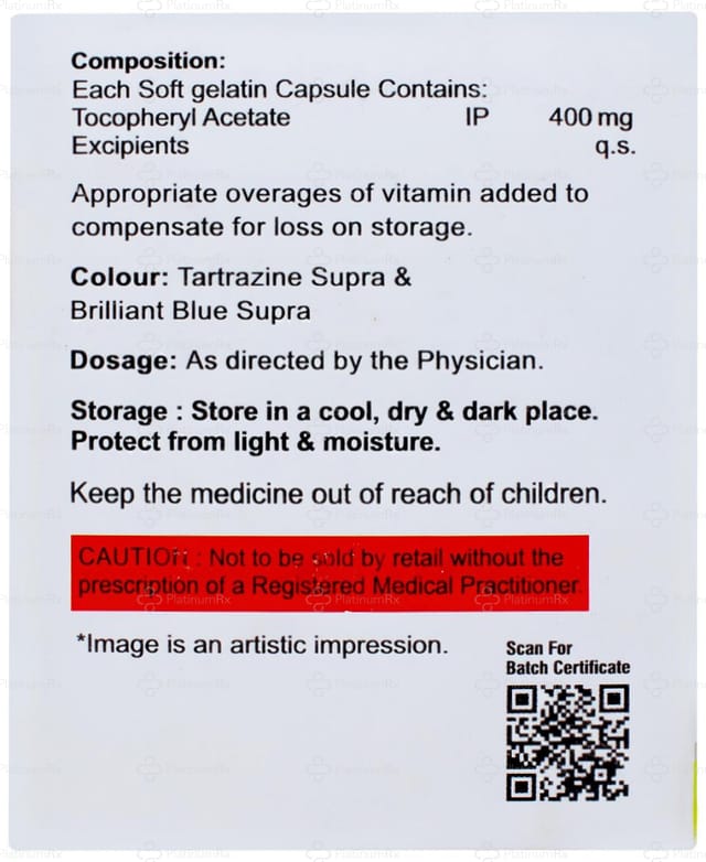 Evizone NF 400mg Capsule 10s