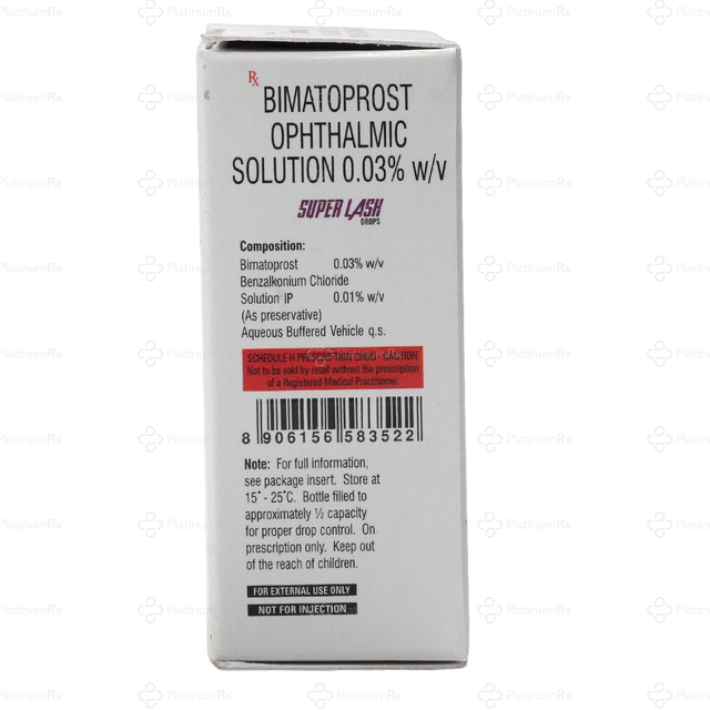 Super Lash 0.03% Ophthalmic Eye Drop 3ml