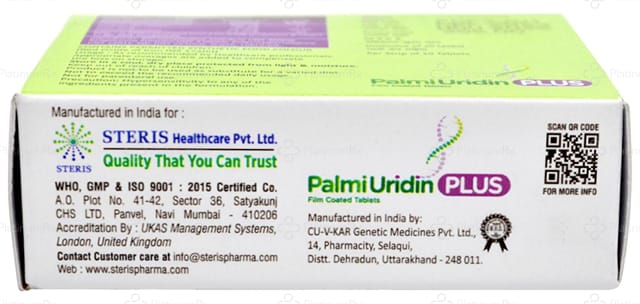 Palmi Uridin Plus Tablet 10s