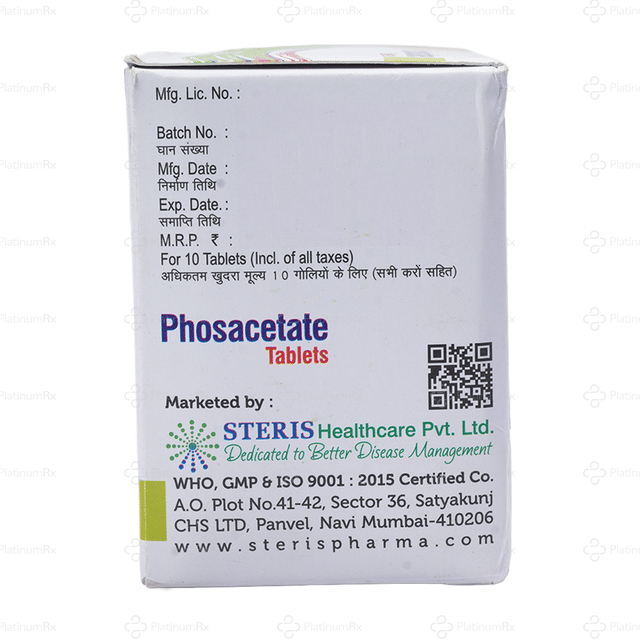 Phosacetate 667mg Tablet 10s