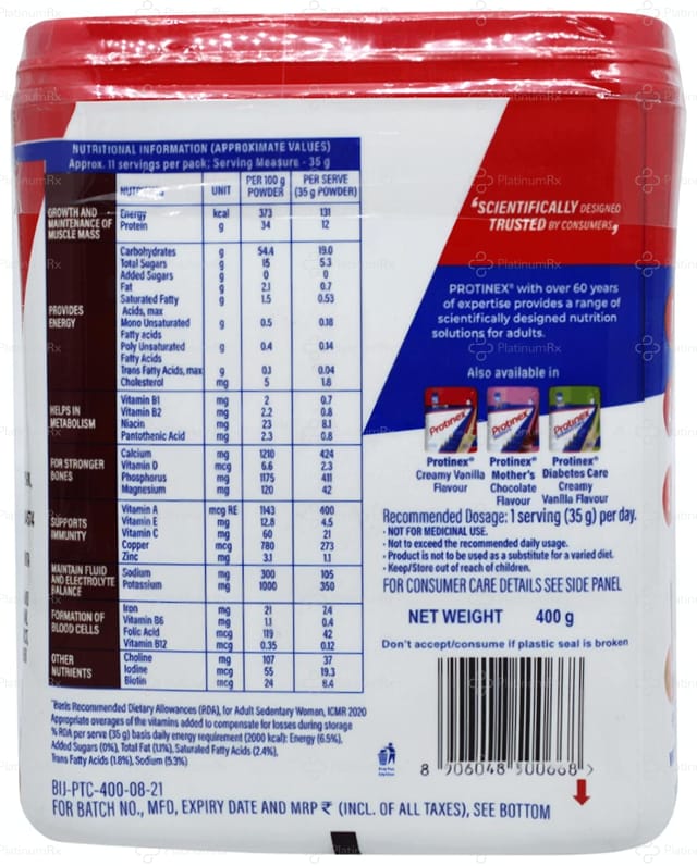 Protinex Rich Chocolate Powder 400gm