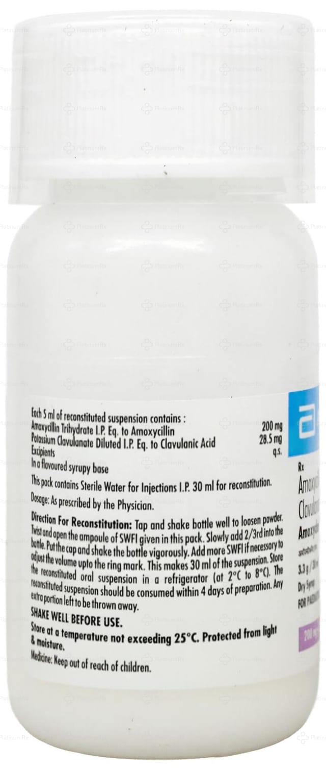 Amoxyclav Safe 200/28.5mg Suspension 30ml