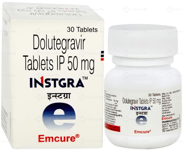 Instgra 50mg Tablet 30s