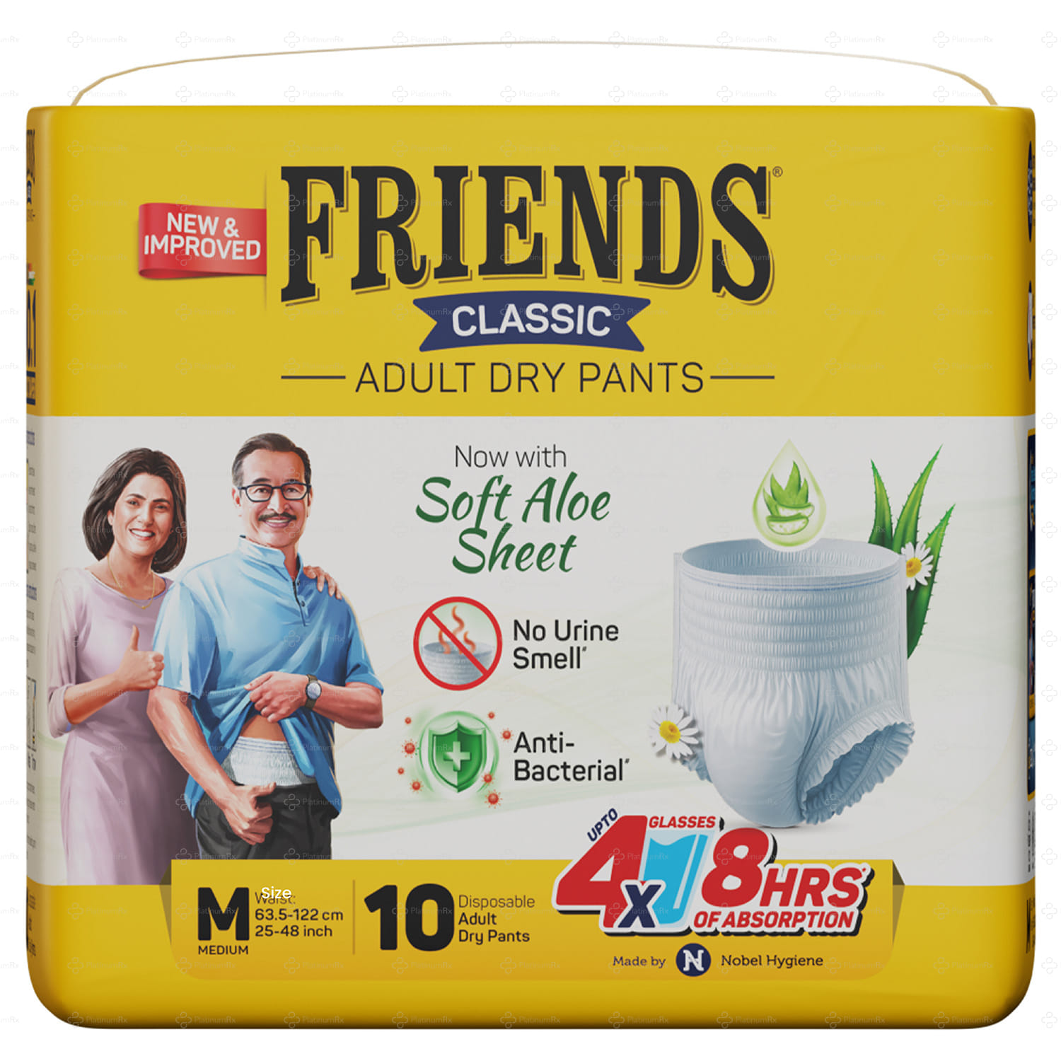 Friends Classic Adult Dry Pant Medium Diaper 10s