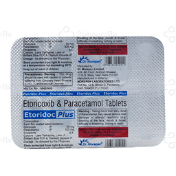 Etoridoc Plus 60/325mg Tablet 10s