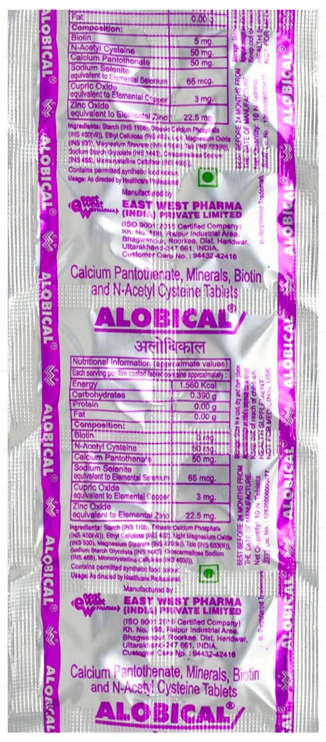 Alobical Tablet 10s