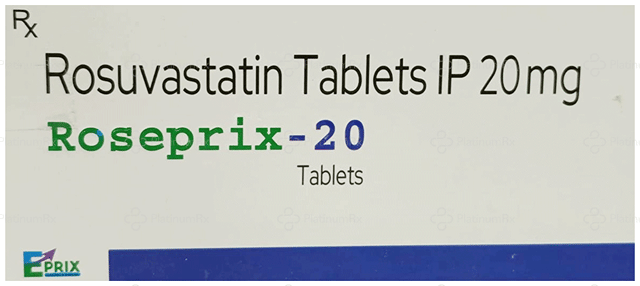 Roseprix 20mg Tablet 10s