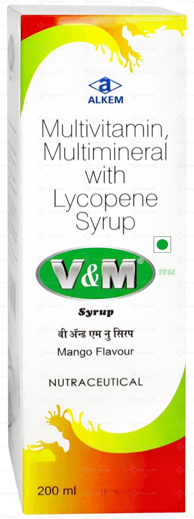 V&M Nu Syrup 200ml