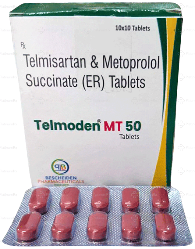 Telmoden MT 47.5/40mg Tablet ER 10s