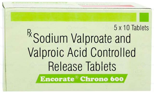 Encorate Chrono 600mg Tablet 10s