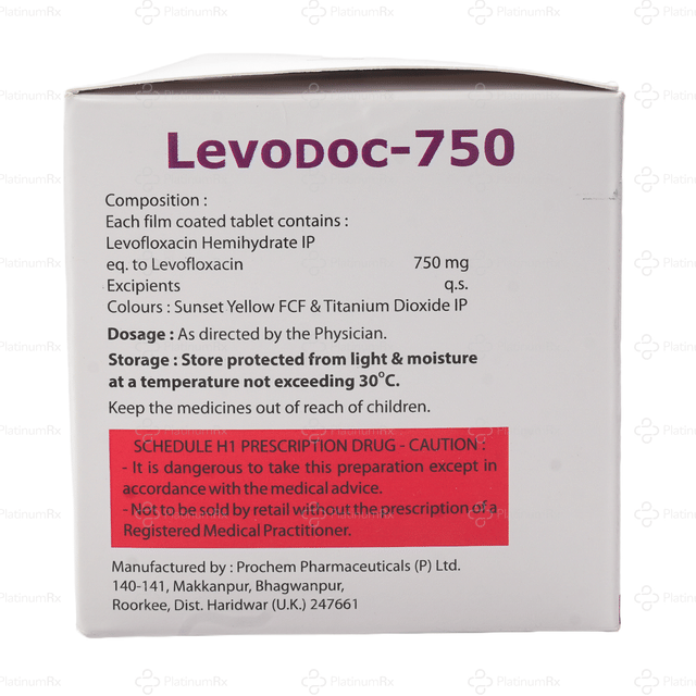 Levodoc 750mg Tablet 10s