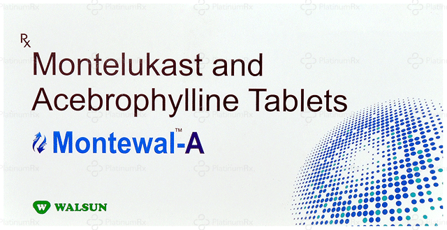 Montewal A 200/10mg Tablet 10s