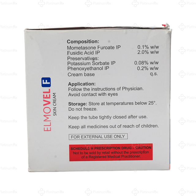 Elmovel F Cream 10gm