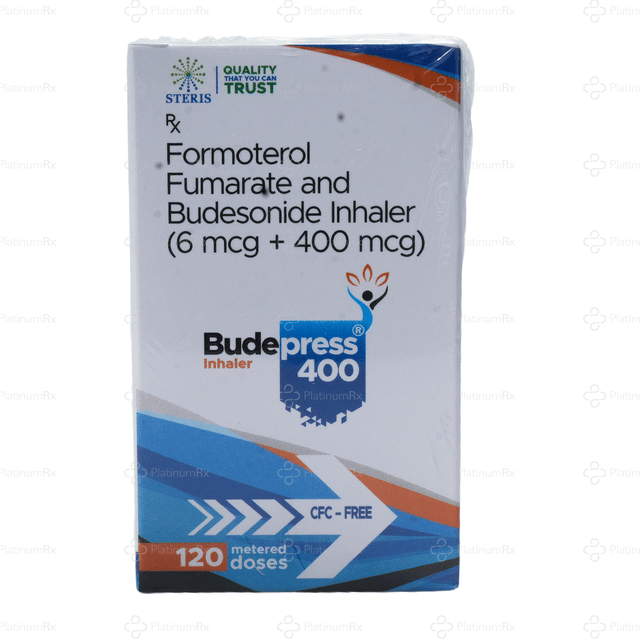 Budepress 6/400mcg Inhaler 120MDI