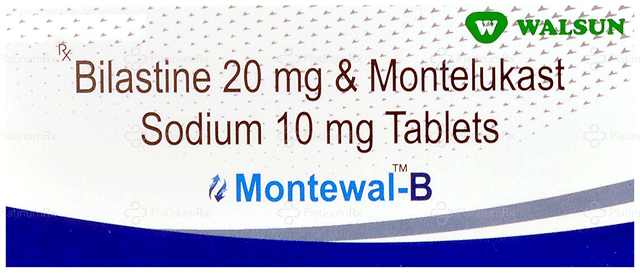 Montewal B 20/10mg Tablet 10s