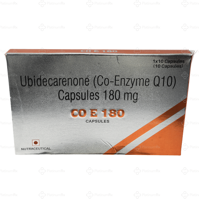 Co E 180mg Capsule 10s