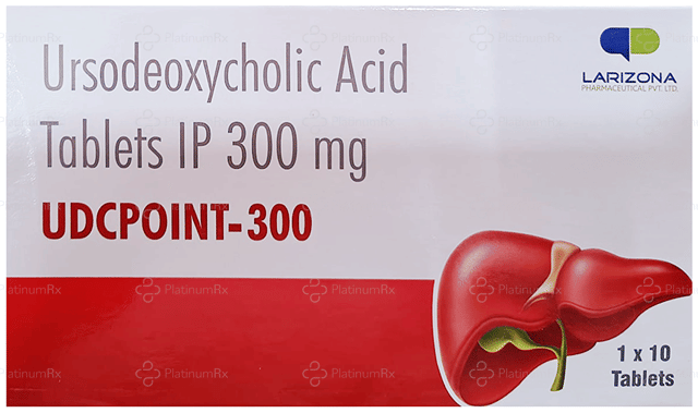 Udcpoint 300mg Tablet 10s