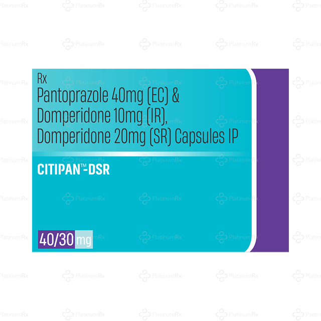 Citipan DSR 30/40mg Capsule SR 15s