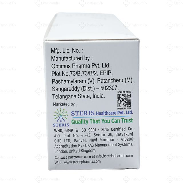 Roxarivaben 2.5mg Tablet 15s