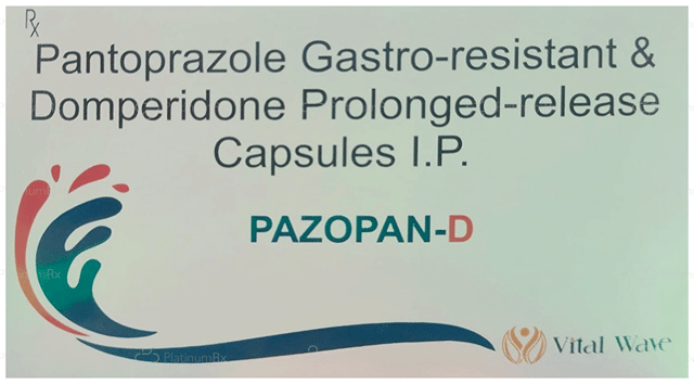Pazopan D 30/40mg Capsule PR 10s