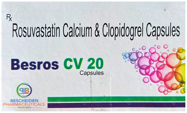 Besros CV 75/20mg Capsule 10s