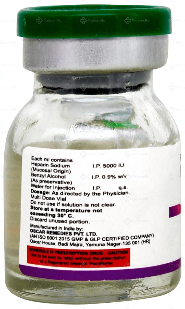 Heparitz 25000IU Injection 5ml